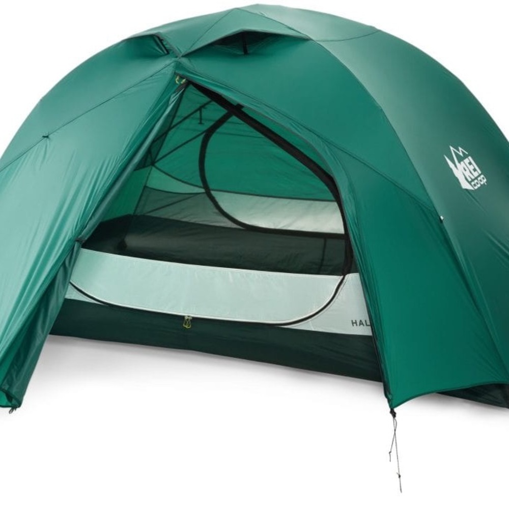 REI co-op half dome 2 plus tent (2020) in color light spirulina
